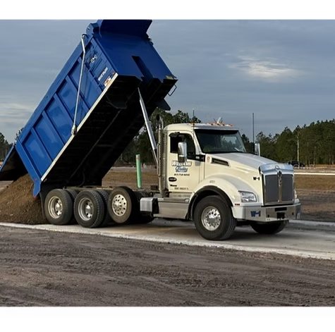 Dump Truck Hauling